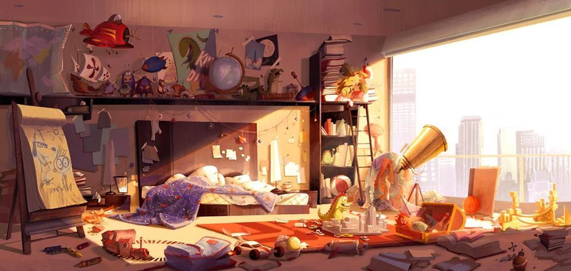 Illustration for article titled Mr. Peabody And Sherman Concept Art Is Way More Surreal Than The Film